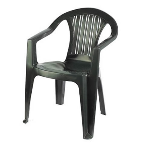 PLASTIC CHAIR GREEN