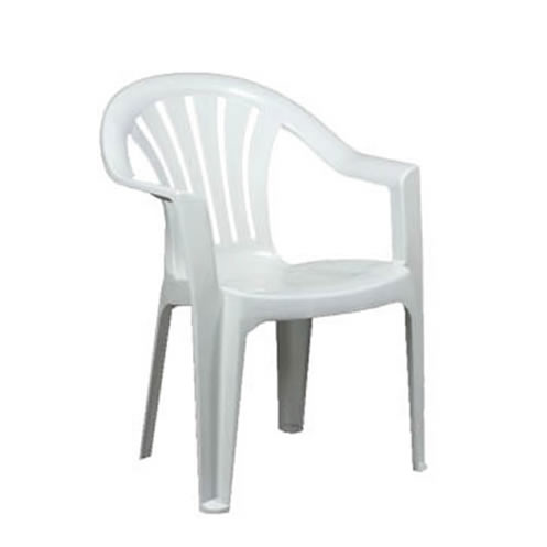 PLASTIC CHAIR WHITE